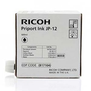 Ricoh oryginalny tusz / tusz 817104, black, 600 Ricoh DX3240, 3440, JP1210, 1215, 1250, 1255, 3000