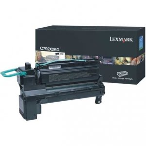 Lexmark oryginalny toner C792X2KG. black. 20000s. extra duża pojemność. Lexmark C792de. C792e. C792dhe. C792dte C792X2KG