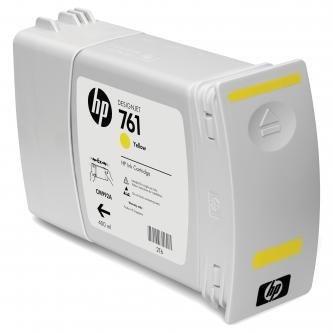 HP Ink 761 400ml Yellow CM992A