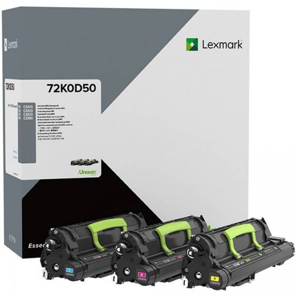 Bęben Lexmark 72K0D50, C/M/Y, 300 000s, Lexmark Lexmark CS820de,CS820dte,CS820dtfe,CX820de 72K0D50
