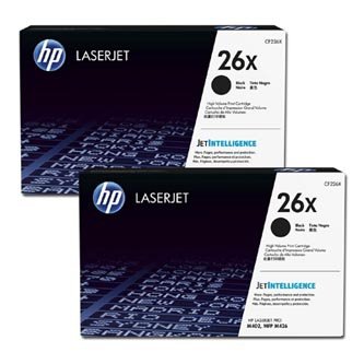 Toner HP 26X Black 9k Dual Pack CF226XD CF226XD