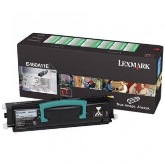 Lexmark oryginalny toner E450A11E. black. 6000s. return. Lexmark E450 E450A11E