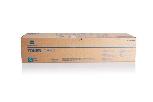 Toner Konica-Minolta A1DY450. cyan. 91000s. TN615C. Konica Minolta Bizhub Press C8000 A1DY450