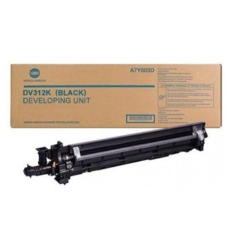 Konica Minolta oryginalny developing Unit DV312K, black, 600000s, A7Y003D, Konica Minolta Bizhub 227, 287, 367 A7Y003D