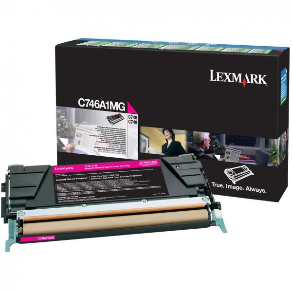 Toner Lexmark C74x Magenta Toner Cartridge Standard Co C746A3MG