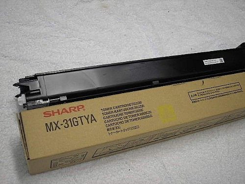 Toner SHARP MX-31GTYA. yellow. 15000s. Sharp MX 2301N. 2600N. 3100N. 4100N. 4101N. 5000N. 5001N MX-31GTYA