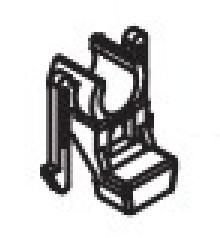 Części / Kyocera-Mita / Right Transfer Roller Bushing 302A816031, 1 pc(s) 