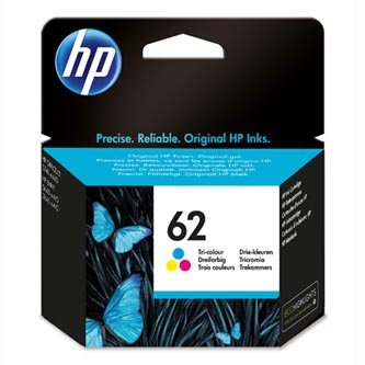 Tusz HP C2P06AE, HP 62, color, 165s, HP ENVY 5540 AIO, 5640 AIO, 7640 AIO, OJ 5740 AIO