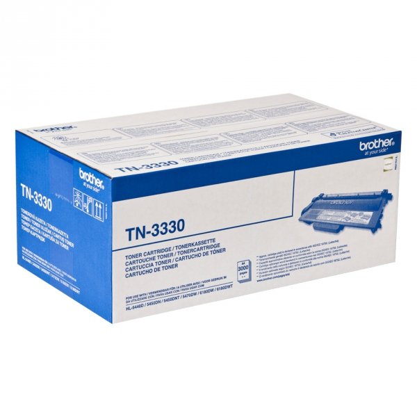 Toner Brother TN3330. black. 3000s. Brother HL-5440D. HL-5450DN. HL-5470DW. HL-6180 TN3330