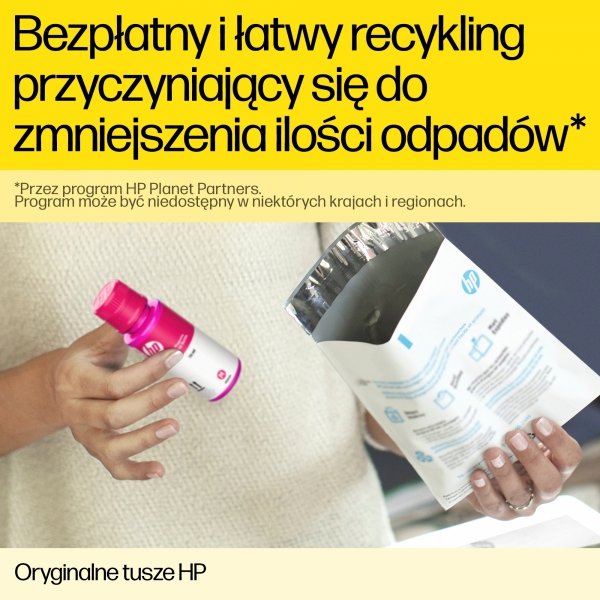 Tusz HP 1VV21AE, GT53, black, 6000s, 135ml, HP Deskjet GT 5810, 5820, InkTank 115, 116, 315
