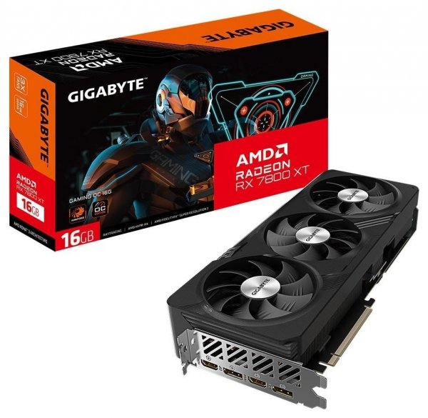 EOL - wycofany z oferty - Karta graficzna Radeon RX 7800 XT GAMING OC 16G GDDR6 256bit 2DP/2HDMI