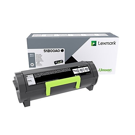 Toner Lexmark 51B00A0, black, 2500s, Lexmark MS317dn, MX317dn 51B00A0