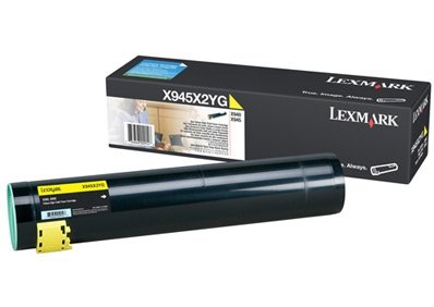 Toner Lexmark X945X2Y. yellow. 22000s. Lexmark X945 X945X2YG