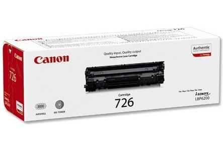 Toner Canon CRG726. black. 2100s. 3483B002. Canon i-SENSYS LBP-6200d 3483B002