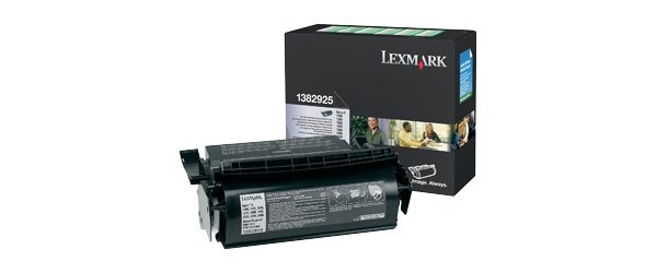 Toner Lexmark 1382925. black. 17600s. return. Lexmark Optra S 1250. 1620. 1855. 2420 1382925