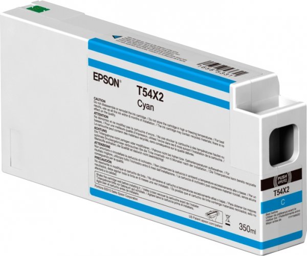 Tusz EPSON C13T54X200, cyan, 350ml