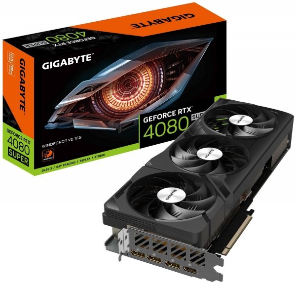 EOL - wycofany z oferty - Karta graficzna RTX 4080 SUPER WINDFORC E V2 16GB GDDR6X 256bit