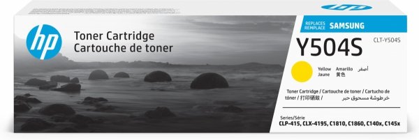 Toner HP SU502A, CLT-Y504S, yellow, 1800s, Y504S, Samsung O