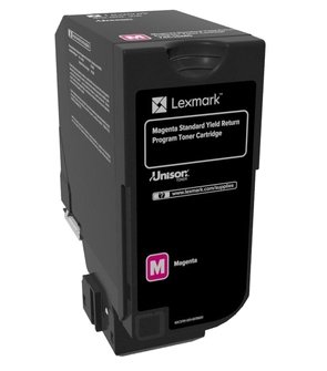 Toner Lexmark 74C2SM0, magenta, 7000s, return, Lexmark CS720de,CS720dte,CS725de,CS725dte,CX725de,CX725dhe 74C2SM0