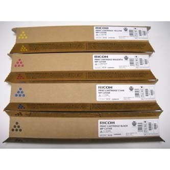 Ricoh oryginalny toner 841197. 842060. 841281. cyan. 5500s. Ricoh MPC2550. MPC2030. MPC2050. MPC2530 841197