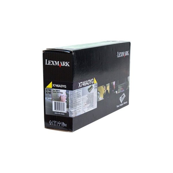 Toner Lexmark X746 X748 Project Yellow X746A3YG