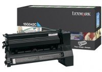 Toner Lexmark 15G042C. cyan. 15000s. return. Lexmark C752. C76x 15G042C