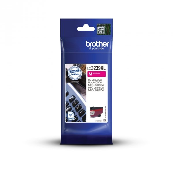 Tusz Brother LC-3239XLM, magenta, 5000s, Brother MFC-J5945DW, MFC-J6945DW, MFC-J6947DW