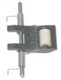 Części / ZEBRA / Assy, Exit Pressure Roller 105912G-758, Roller,  Black,Silver,White