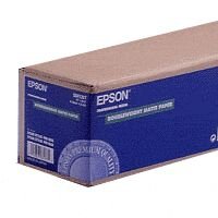 Epson 1118/25/Doubleweight Matte Paper Roll, matowy, 44 cale, C13S041387, 180 g/m2, papier, 1118mmx25m, biały, do drukarek atramentowy