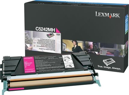 Toner Lexmark C5242MH. magenta. 5000s. Lexmark C524 C5242MH