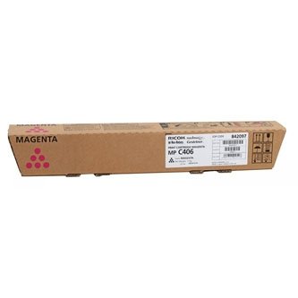 Ricoh oryginalny toner 842097. magenta. 6000s. Ricoh Aficio MP C300. MP C306. MP C406 842097