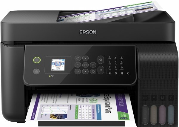 Kolorowe atramentowe Urządzenie wielofunkcyjne A4 Epson L5190, kopiarka, skanerfax