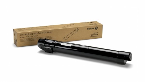 Toner Xerox 106R01439, black, 19800s, Xerox Phaser 7500, O
