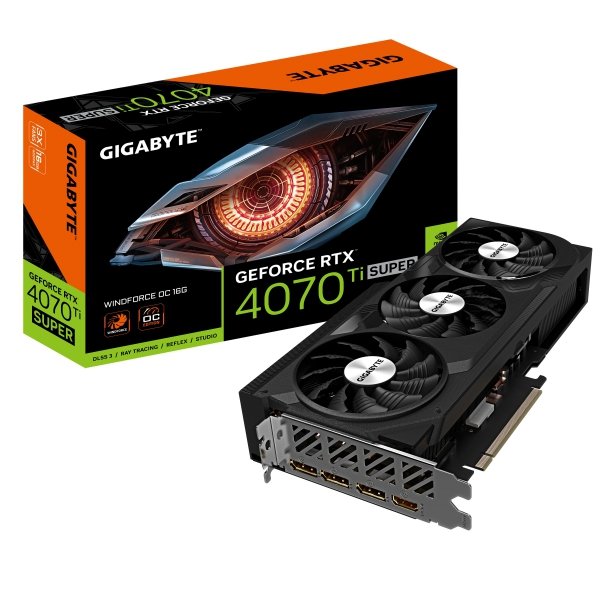 EOL - wycofany z oferty - Karta graficzna RTX 4070 Ti SUPER WINDFORCE OC 16G GDDR6X 256bit
