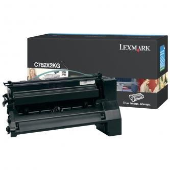 Toner Lexmark C782X2KG, black, 15000s, extra duża pojemnośÄ‡, Lexmark C782dn, C782dtn, C782n, X782e, X782e MFP C782X2KG