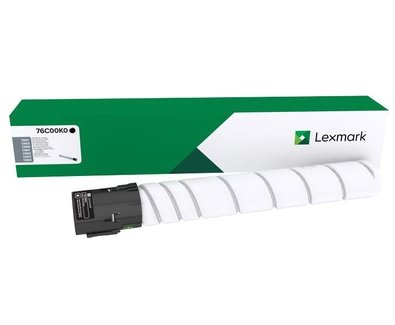 Toner Lexmark 76C00K0, black, 18500s, Lexmark CS921, CS923, CX920, CX921, CX922, CX923, CX924, O