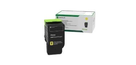 Toner Lexmark 78C2UY0, yellow, 7000s, return, ultra high capacity, Lexmark CS521dn,CS622de,CX622ade,CX625ade,CX625adhe 78C2UY0