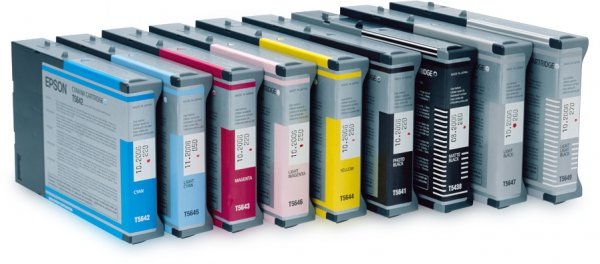 Tusz EPSON C13T543400. yellow. 110ml. Epson Stylus Pro 7600. 9600. PRO 4000 C13T543400