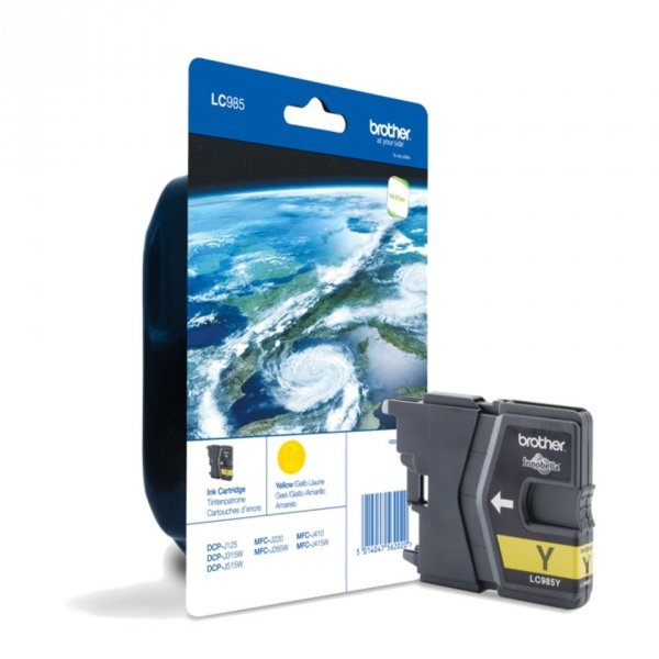 Tusz Brother DCPJ315W Yellow 260str LC985YBP