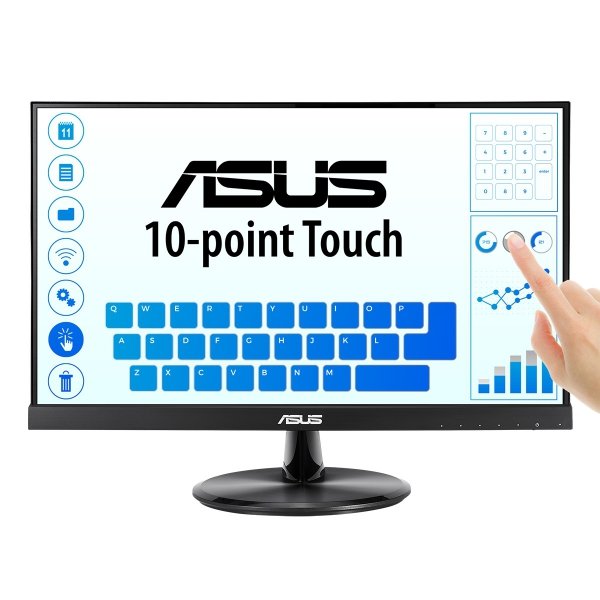 Monitor 21.5 cala VT229H FHD IPS Dotyk 10P HDMI D-SUB USB Głośnik
