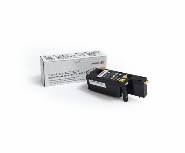 Toner Xerox 106R02758, yellow, 1000s, dla Europy Zachodniej, Xerox Phaser 6020, 6022, WorkCentre 6025, 6027, O