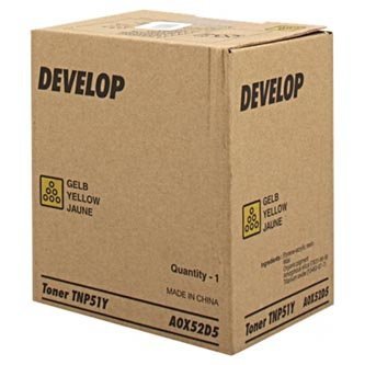 Toner Develop A0X52D5. yellow. 5000s. TNP51Y. Develop Ineo +3110 A0X52D5