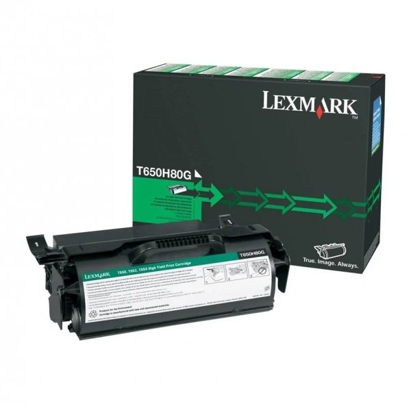 Lexmark oryginalny toner T650H80G, black, 25000s, high capacity, Lexmark T650, O