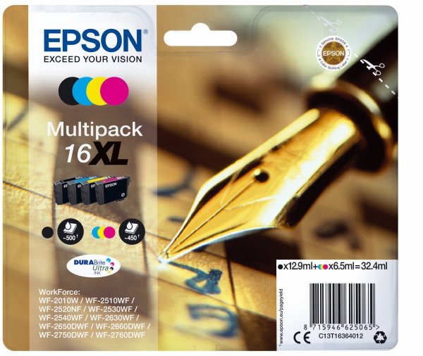 Tusz EPSON  16XL Pen+Crossword CMYK C13T16364012
