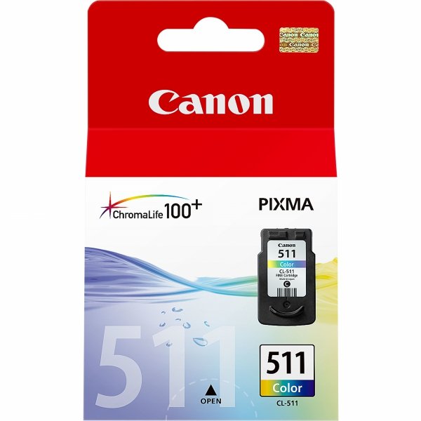 Tusz Canon CL511. color. 245s. 9ml. 2972B001. Canon MP240. MP260 2972B001