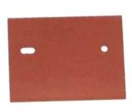 Części / ZEBRA / Kit, Rubber Gate for P330i 105912G-859, Red 