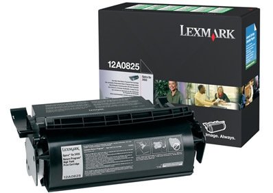 Toner Lexmark 12A0825. black. 23000s. return. Lexmark Optra SE-3455 12A0825