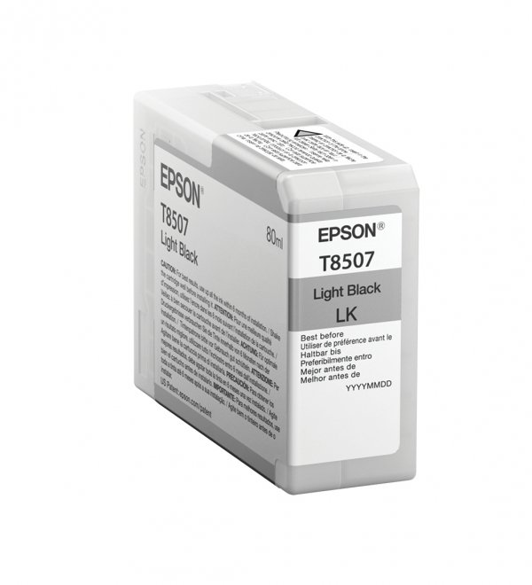 Tusz EPSON C13T850700. light black. 80ml. Epson SureColor SC-P800 C13T850700