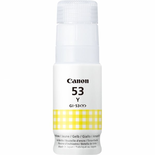 Tusz Canon GI-53 Y, 4690C001, yellow, 3700s