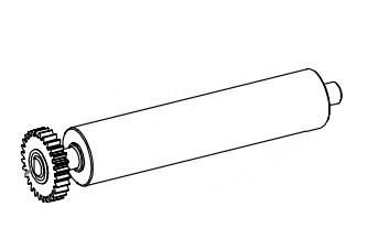 Części / ZEBRA / Platen Rollers Kit,  Linerless 105910-106 